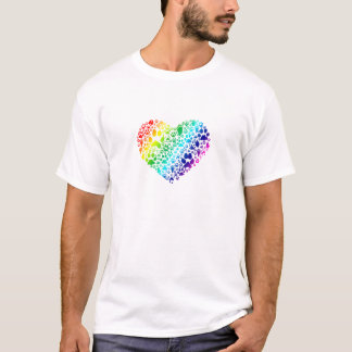 Wegen van het hart t-shirt