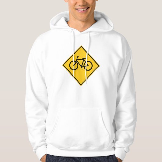 Wegenbordfiets Hoodie (Voorkant)