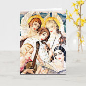 Wegener - een humblement van Johann Sebastian Bach Kaart (Gele Bloem)