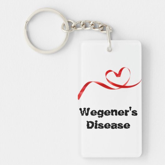 Wegener's Awareness, Find a Cure Sleutelhanger (Voorkant)