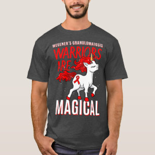 Wegeners Granulomatosis Warrior Polyangiitis WG T-shirt