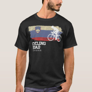 Wegenfiets Slovenië Road Bike Speed Bicycle Cycle T-shirt