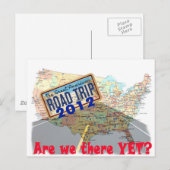 Wegentraject 2012 - Zijn we er nog? Briefkaart (Voorkant / Achterkant)