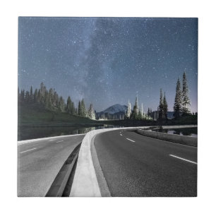 Wegentraject onder de Milkyway Tegeltje