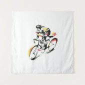 Wegfiets Wandkleed (Voorkant)