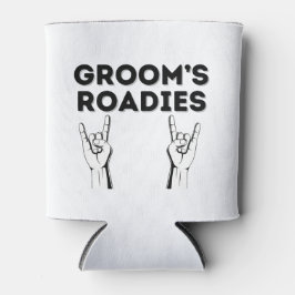 Weggeefartikel voor bruidegom's roadies blikjeskoeler