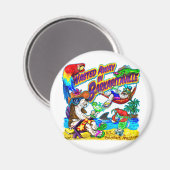Weggegooid in Barkaritaville Magneet (Voorkant / Achterkant)