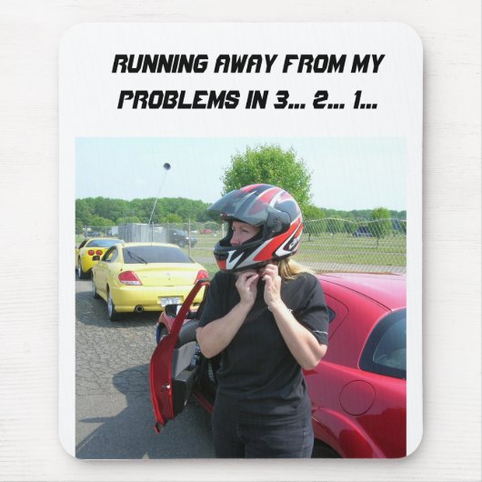 WEGLOPEN VAN MIJN PROBLEMEN IN 3... 2... 1... MUISMAT (Voorkant)