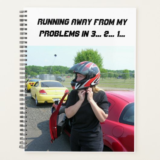 WEGLOPEN VAN MIJN PROBLEMEN IN 3... 2... 1... PLANNER (Voorkant)