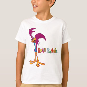 Weglopende Renner Hoofd Schuin T-shirt
