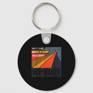 Wegmaker Beloftehouder Wonderwerker God Christi Sleutelhanger