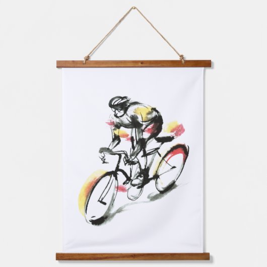 Wegracefiets Hangend Wandkleed (Voorkant)