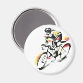 Wegracefiets Magneet (Voorkant / Achterkant)