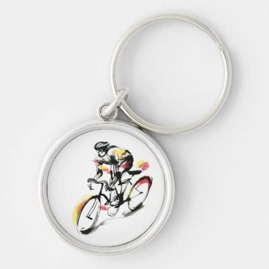 Wegracefiets Sleutelhanger (Voorkant)