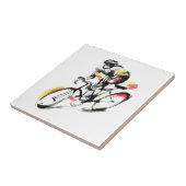 Wegracefiets Tegeltje (Zijkant)