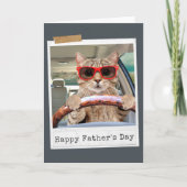 Wegreis! Gelukkig Vaderdag Kaart (Voorkant)