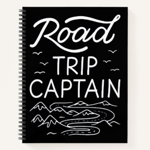 Wegreis Kapitein I - RV Piloot Camping Vakantie Notitieboek