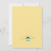 Wegreis naar de Universiteit Uitnodiging (Achterkant)