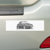 Wegreis Oldtimer Bumpersticker (Op auto)