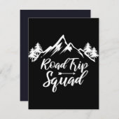 Wegreis Reis Excursie Kaart (Voorkant / Achterkant)