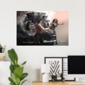 wegreparatie poster (Thuiskantoor)