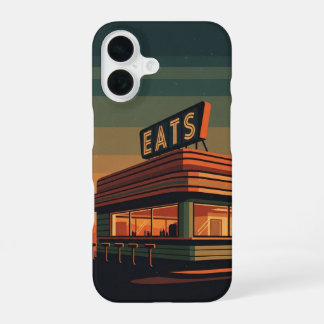 Wegrestaurant Stilte iPhone 16 Hoesje
