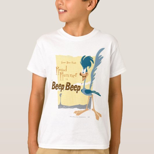 WEGRUNNER™ BEEP BEEP!™ T-SHIRT (Voorkant)