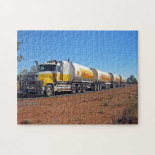 Wegtrein vracht Australië Legpuzzel