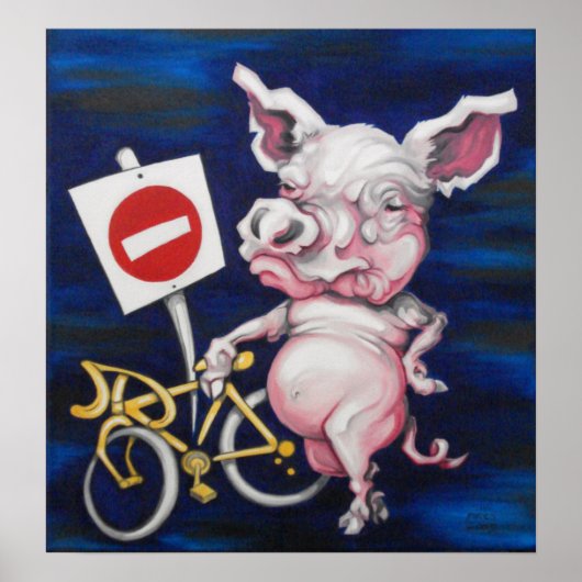 Wegvarken Poster (Voorkant)