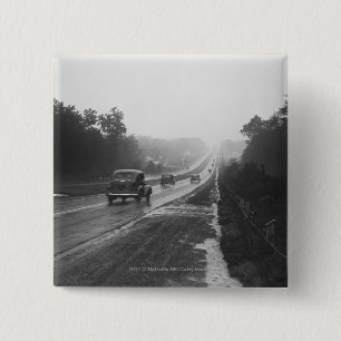 Wegverkeer Vierkante Button 5,1 Cm