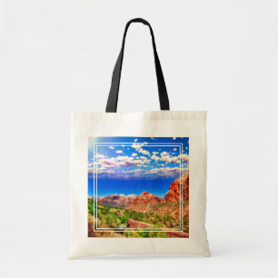 Wegvervoer door het Nationaal Park Zion Tote Bag