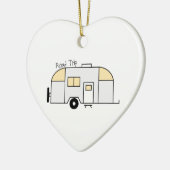 Wegvervoer Keramisch Ornament (Links)