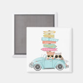 Wegvervoer Magneet (Voorkant / Achterkant)