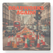 Wegwerkzaamheden in Londen