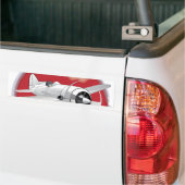 Wegwezen! Bumpersticker (Op Truck)