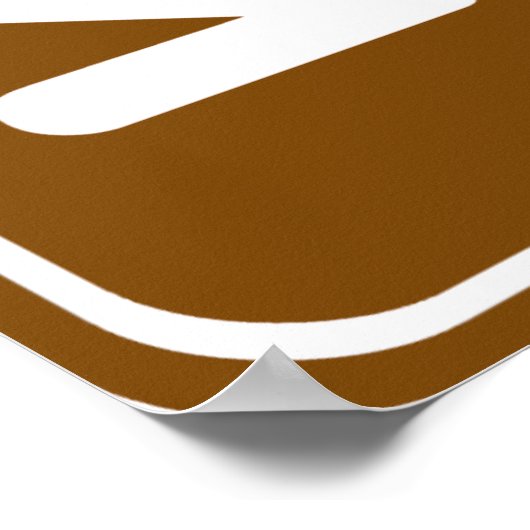 Wegwijzer bedekken poster (Hoek)