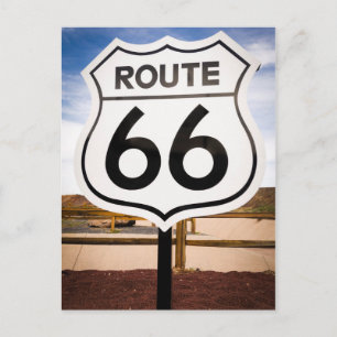 Wegwijzer Route 66, Arizona Briefkaart