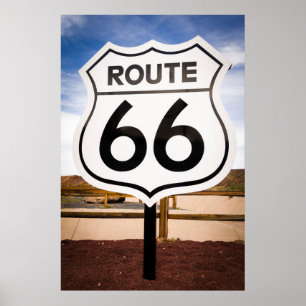 Wegwijzer Route 66, Arizona Poster