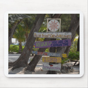 Wegwijzer Rum Point Grand Cayman Muismat