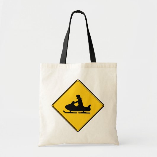Wegwijzer — Snowmobile Tote Bag (Voorkant)