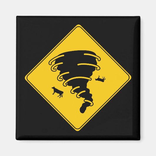 Wegwijzer — Tornado Magneet (Voorkant)