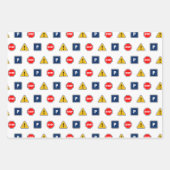 Wegwijzers Reg. Inpakpapier Vel (Voorkant)