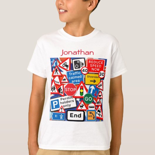 Wegwijzers T-shirt (Voorkant)