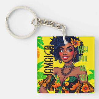 Weh yuh ah seh sleutelhanger