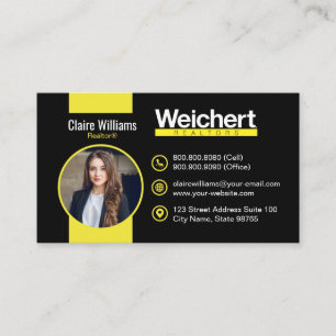 Weichert Realtors Carte de visite génial