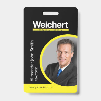 Weichert Realtors ID Kaart Badge