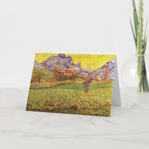Weide in de bergen door Vincent van Gogh Kaart
