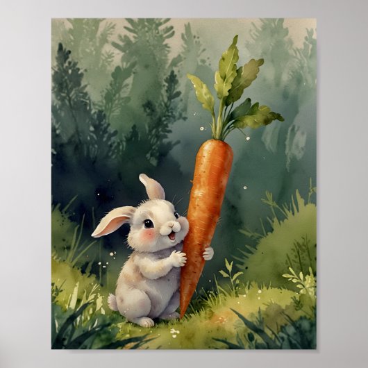 Weide Konijn Dromen: Poster (Voorkant)