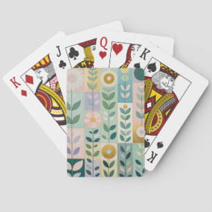 Weide Patchwork Pokerkaarten