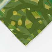 weide-Uitzicht Fleece Deken (Hoek)